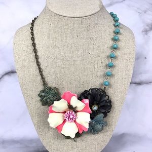 Handmade statement necklace
